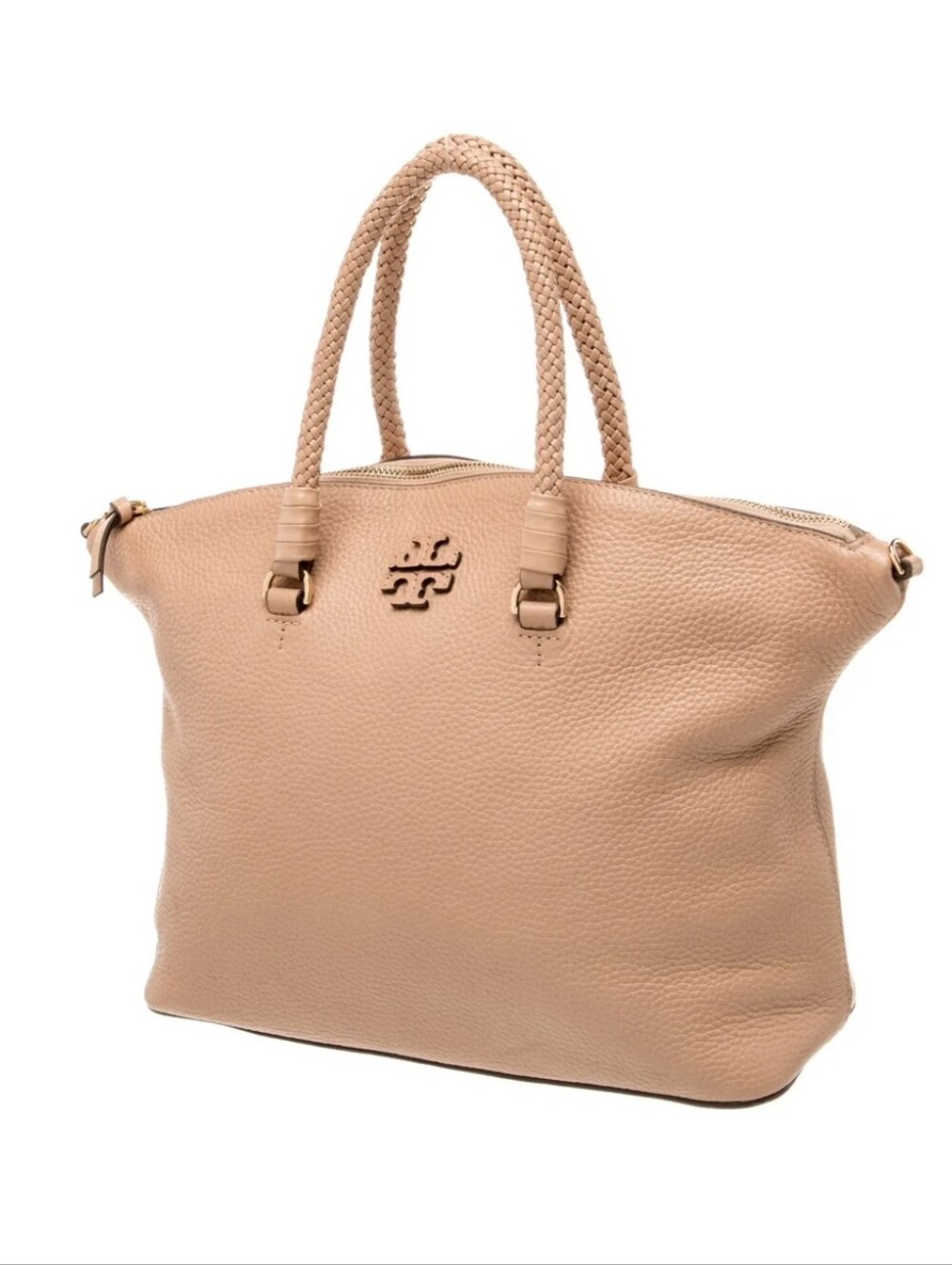 Tory Burch Authentic Leather Top Handle Bag